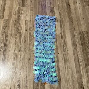 Beach fish net bachelorette skirt